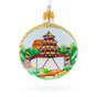 Glass Summer Palace (Yiheyuan), Beijing, China Glass Ball Christmas Ornament 3.25 Inches in Multi color Round