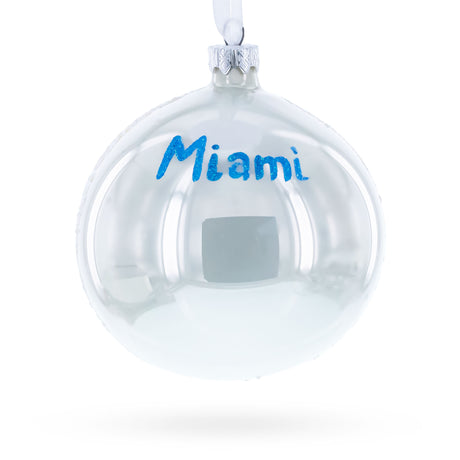 Buy Christmas Ornaments Travel North America USA Florida Miami by BestPysanky Online Gift Ship