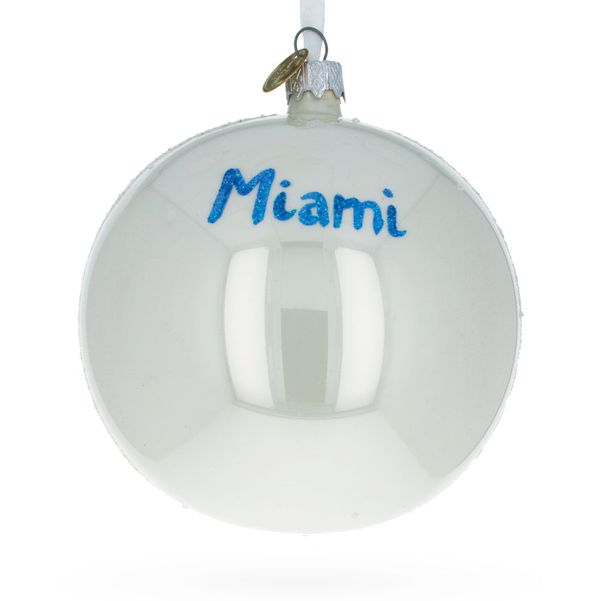 Buy Christmas Ornaments Travel North America USA Florida Miami by BestPysanky Online Gift Ship