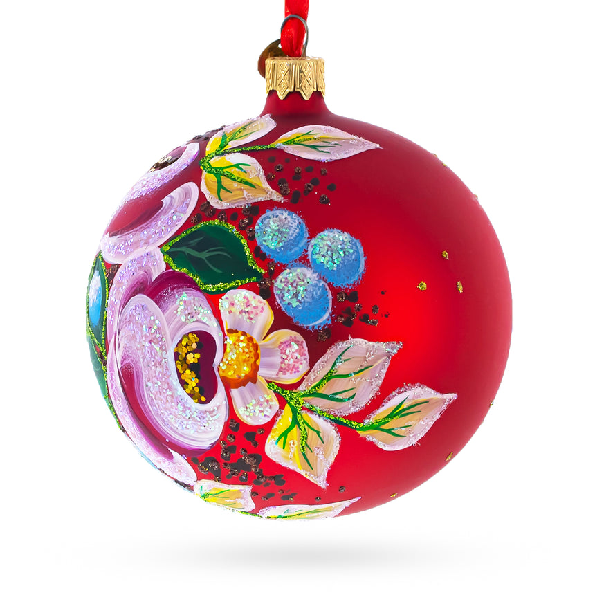 Buy Christmas Ornaments Flowers by BestPysanky Online Gift Ship