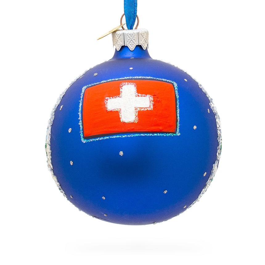 Buy Christmas Ornaments Travel Europe Switzerland by BestPysanky Online Gift Ship