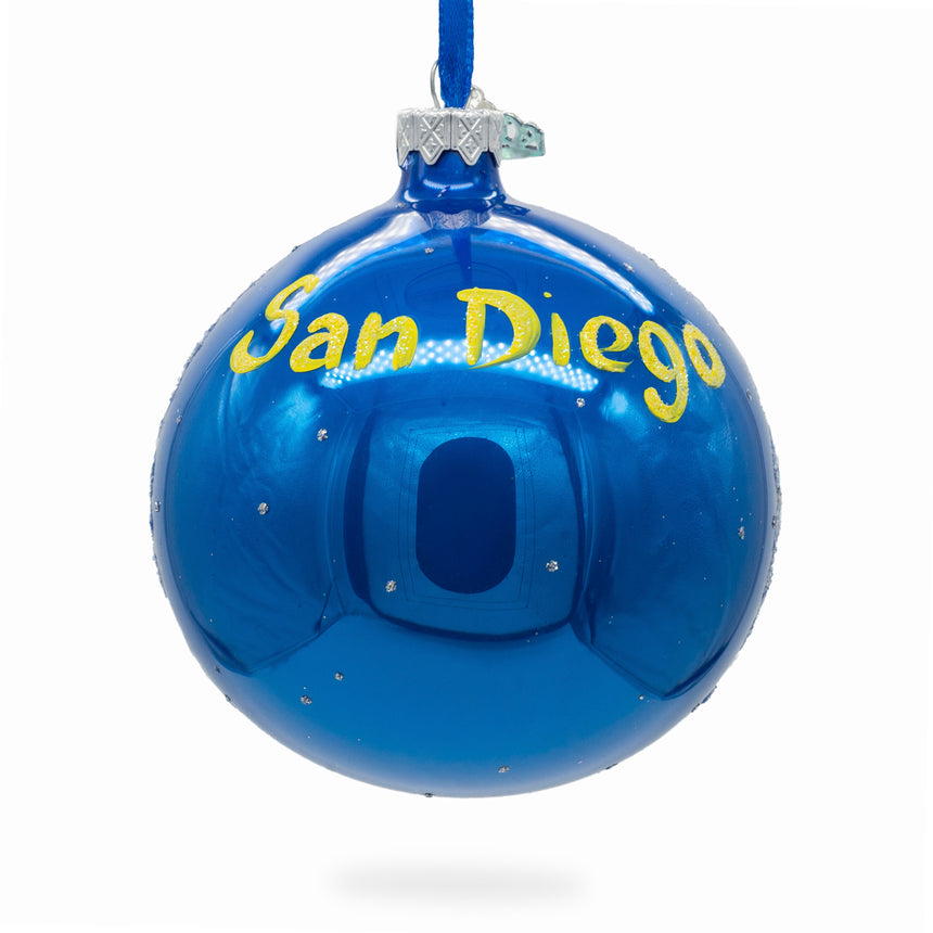 Buy Christmas Ornaments Travel North America USA California San Diego by BestPysanky Online Gift Ship