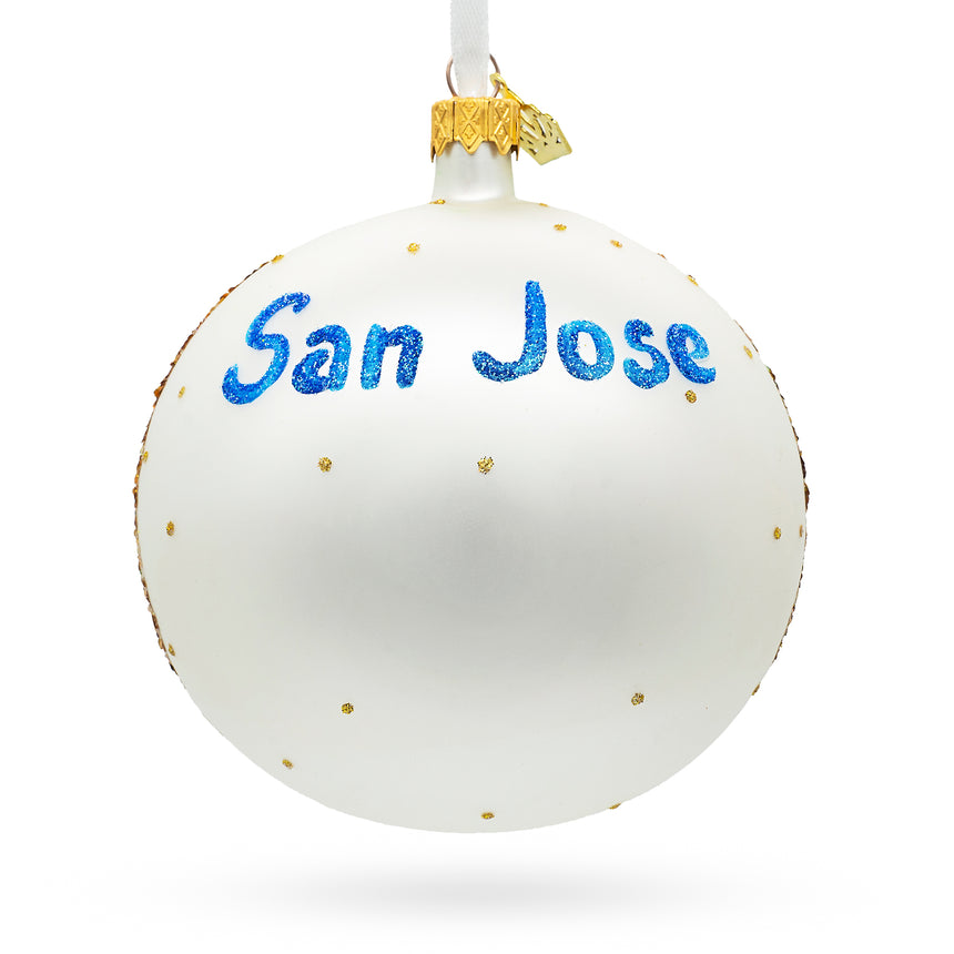 Buy Christmas Ornaments Travel North America USA California San Jose by BestPysanky Online Gift Ship