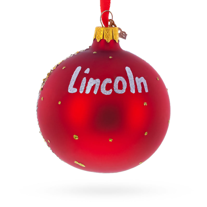 Buy Christmas Ornaments Travel North America USA Nebraska Lincoln by BestPysanky Online Gift Ship