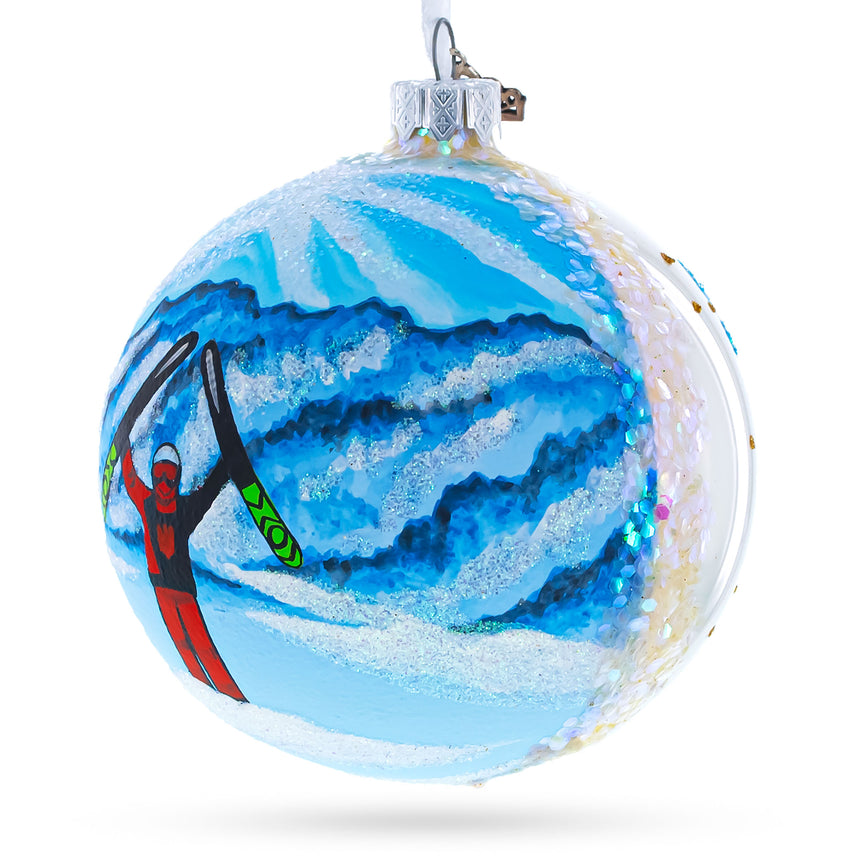 Buy Christmas Ornaments Travel Europe Austria Ski Resorts by BestPysanky Online Gift Ship