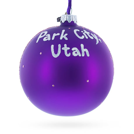 Buy Christmas Ornaments Travel North America USA Utah Ski Resorts by BestPysanky Online Gift Ship