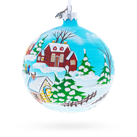 Buy Christmas Ornaments Winter Villages by BestPysanky Online Gift Ship