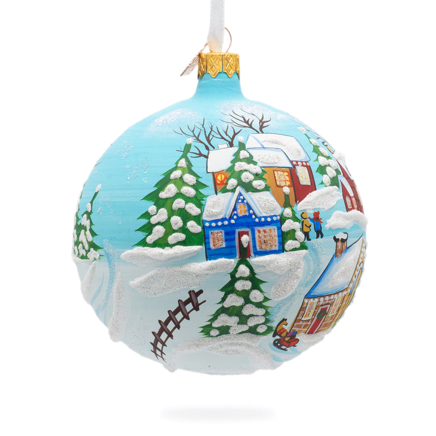 Buy Christmas Ornaments Winter Villages by BestPysanky Online Gift Ship