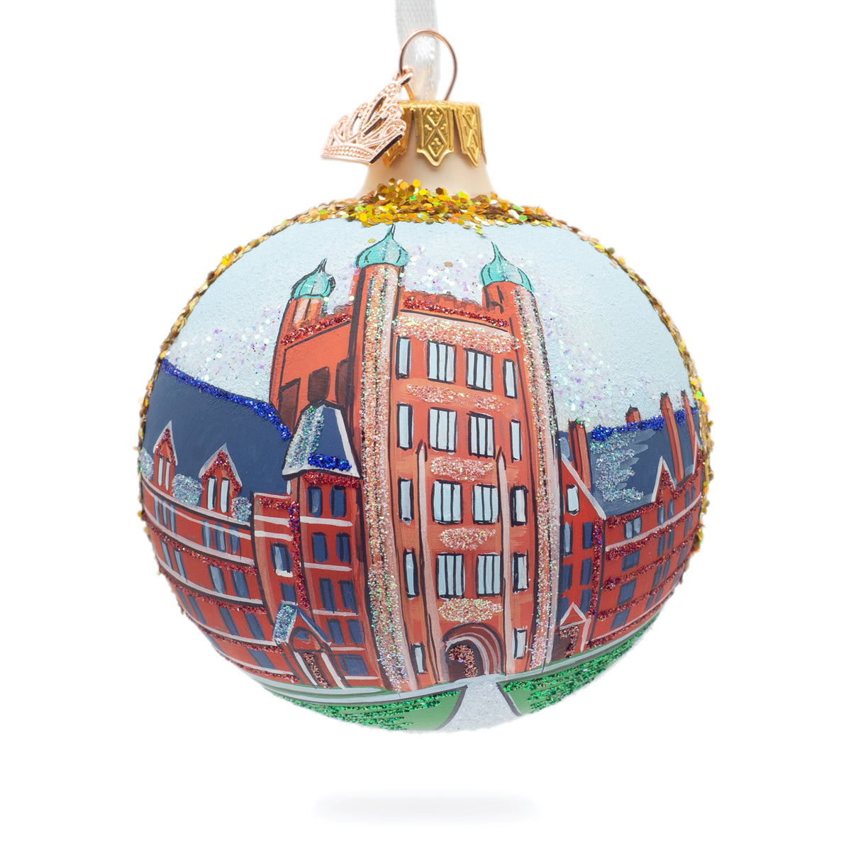 Yale Christmas Ornament 