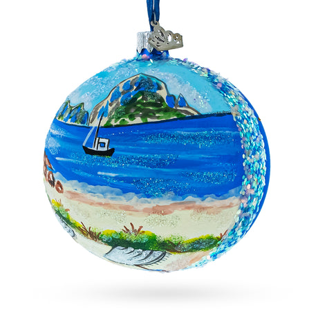 Buy Christmas Ornaments Travel Europe Spain Beach Vacations by BestPysanky Online Gift Ship