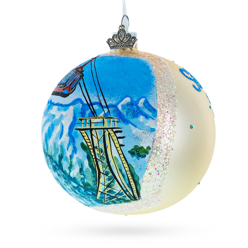 Buy Christmas Ornaments Travel Europe Austria Ski Resorts by BestPysanky Online Gift Ship