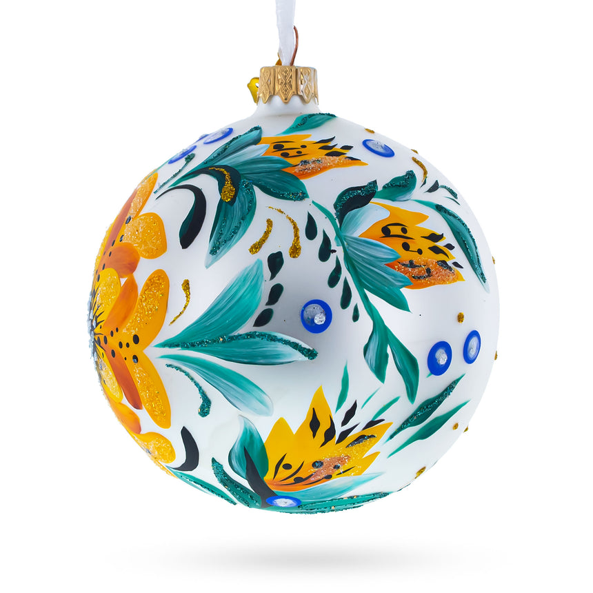 Buy Christmas Ornaments Flowers by BestPysanky Online Gift Ship