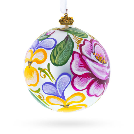 Buy Christmas Ornaments Flowers by BestPysanky Online Gift Ship