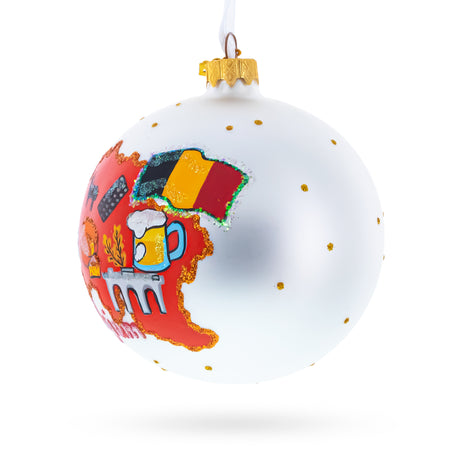 Buy Christmas Ornaments Travel Europe Belgium by BestPysanky Online Gift Ship