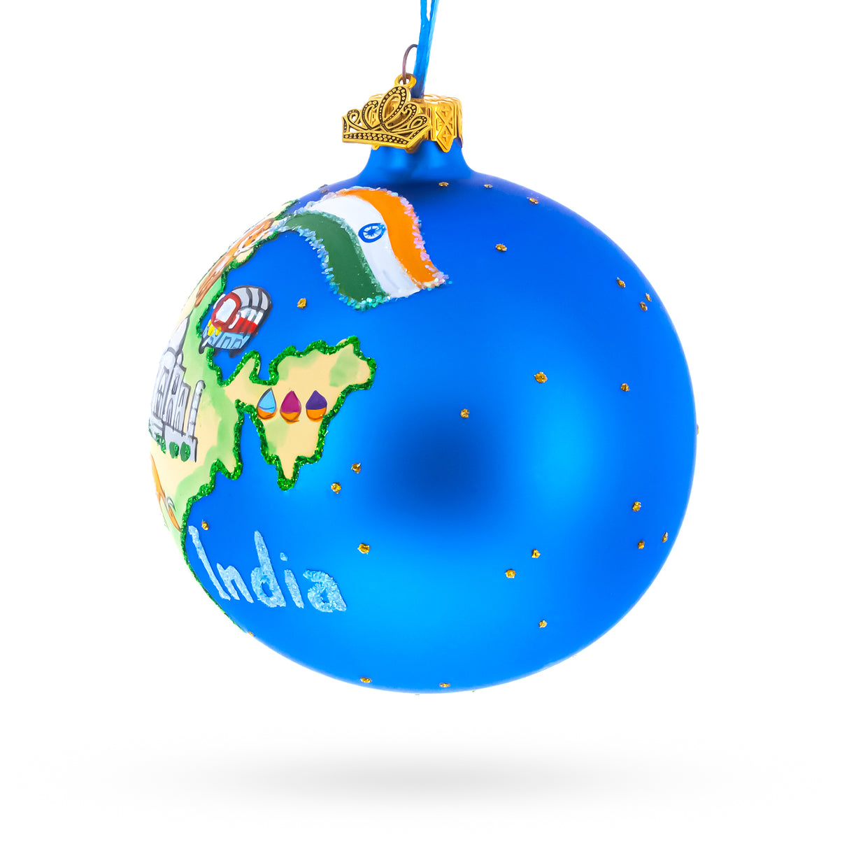 Buy Christmas Ornaments Travel Asia India by BestPysanky Online Gift Ship