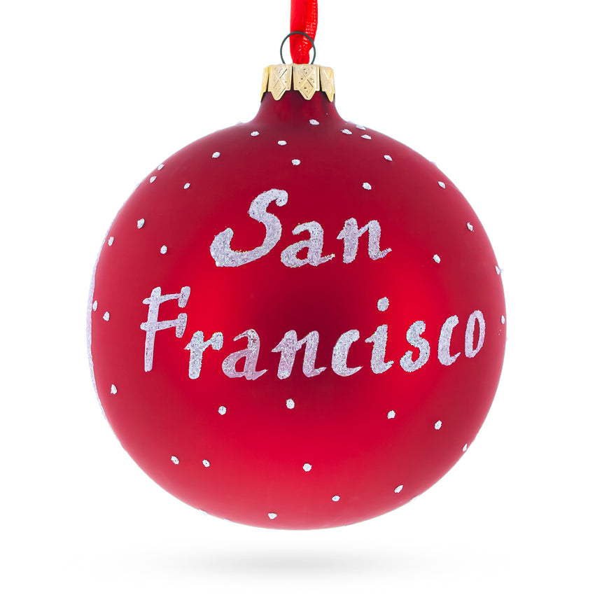 Buy Christmas Ornaments Travel North America USA California San Francisco by BestPysanky Online Gift Ship