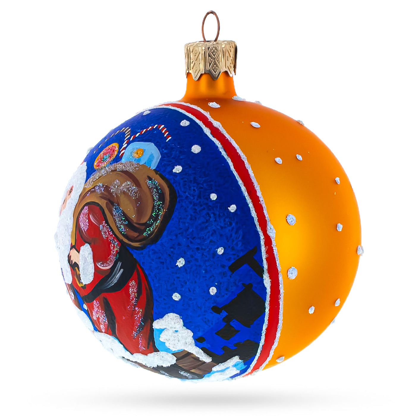 Buy Christmas Ornaments Santa by BestPysanky Online Gift Ship