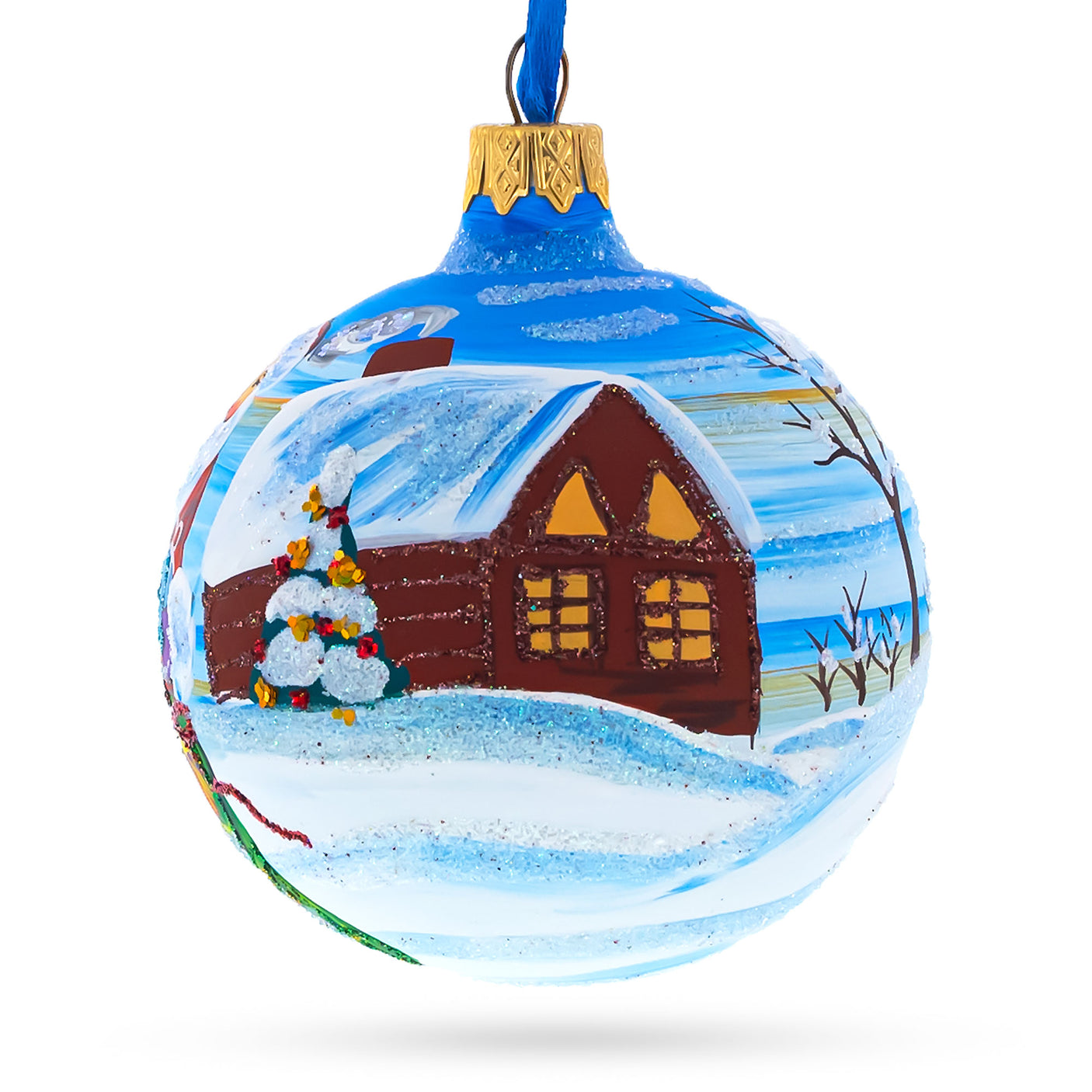 Buy Christmas Ornaments Santa by BestPysanky Online Gift Ship