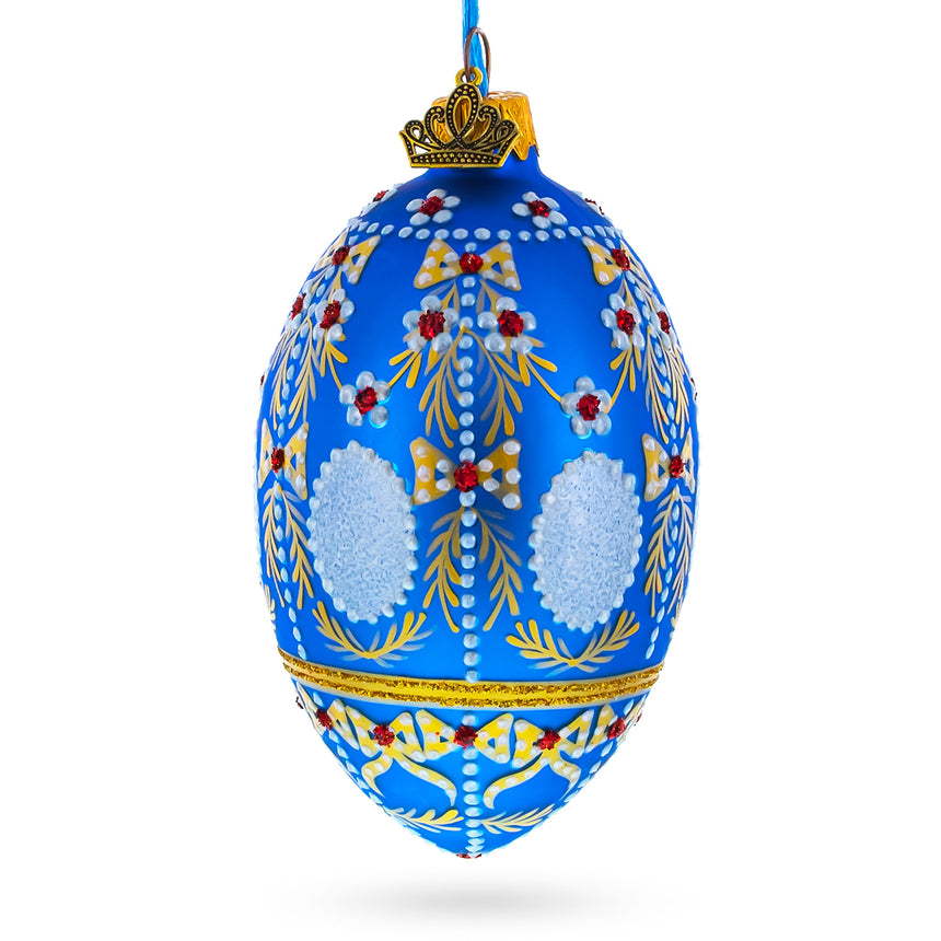 Buy Christmas Ornaments Glass Eggs Royal Imperial by BestPysanky Online Gift Ship