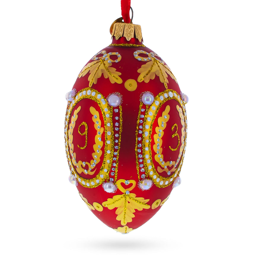 Buy Christmas Ornaments Glass Eggs Royal Imperial by BestPysanky Online Gift Ship