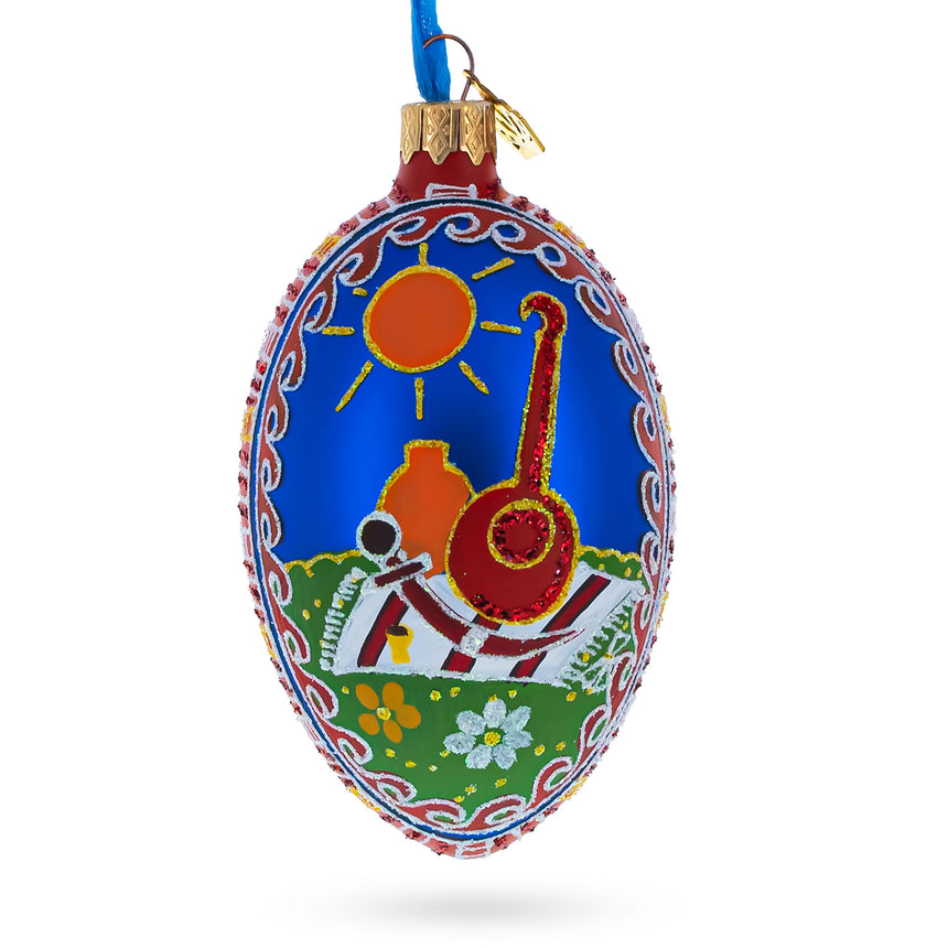 BestPysanky online gift shop sells mouth blown hand made painted xmas decor decorations unique luxury collectible heirloom vintage whimsical elegant festive balls baubles old fashioned european german collection artisan hanging pendants personalized oval