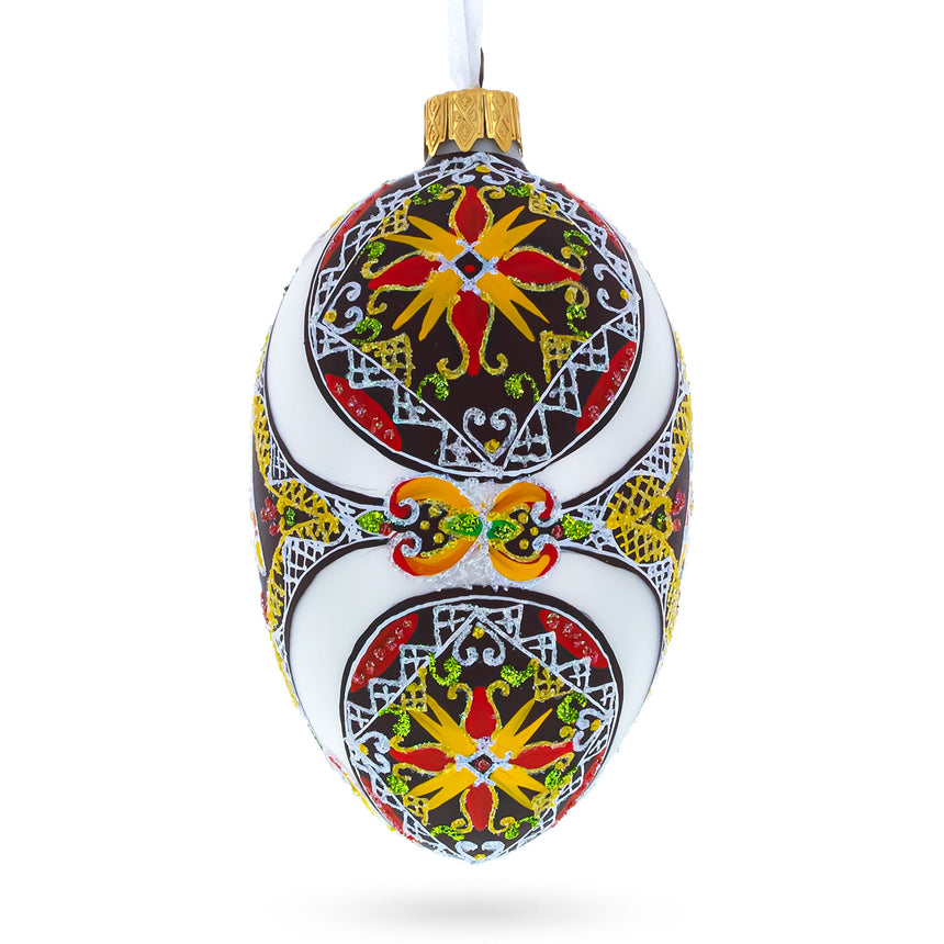 Buy Christmas Ornaments Glass Egg Pysanky by BestPysanky Online Gift Ship