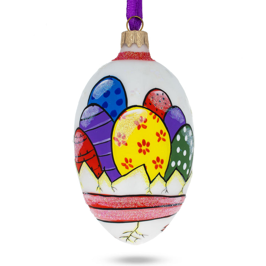 Buy Christmas Ornaments Glass Egg Animals by BestPysanky Online Gift Ship