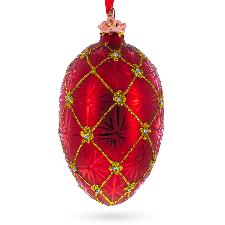 Buy Christmas Ornaments Glass Eggs Royal Imperial by BestPysanky Online Gift Ship