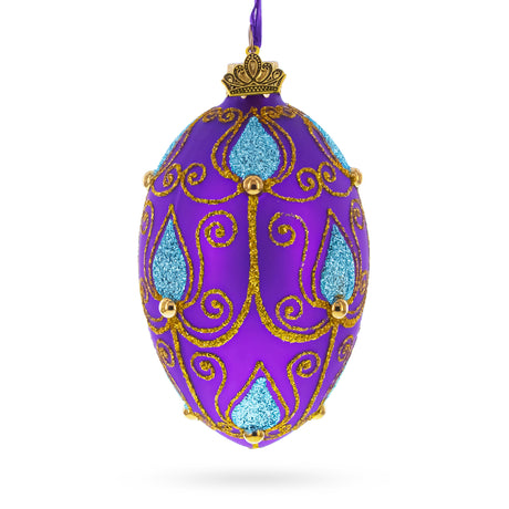 Buy Christmas Ornaments Glass Egg Royal Inspired by BestPysanky Online Gift Ship