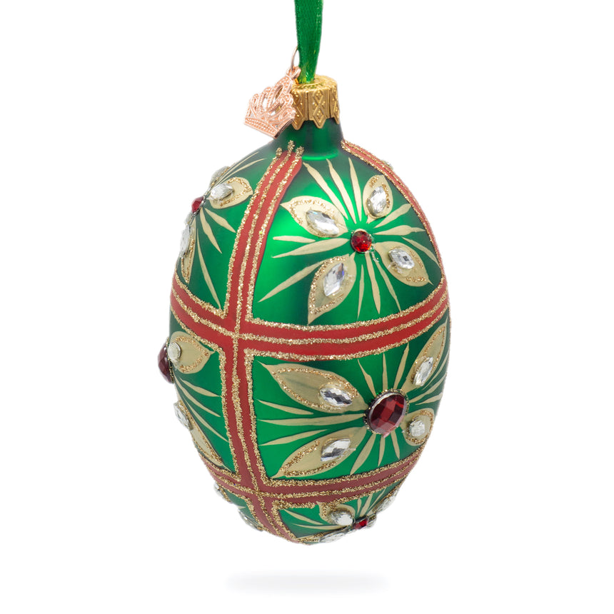 Buy Christmas Ornaments Glass Egg Royal Inspired by BestPysanky Online Gift Ship