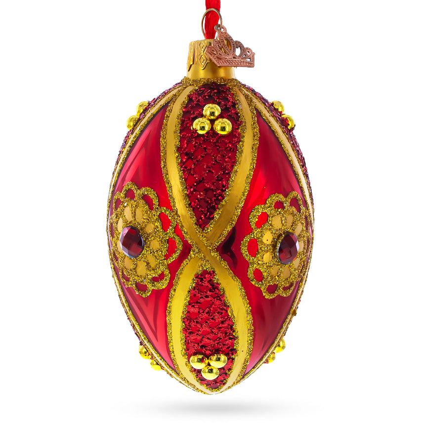 Buy Christmas Ornaments Glass Eggs Royal Imperial by BestPysanky Online Gift Ship