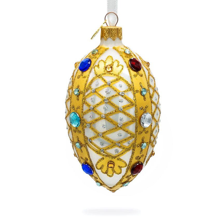 Buy Christmas Ornaments Glass Egg Royal Inspired by BestPysanky Online Gift Ship