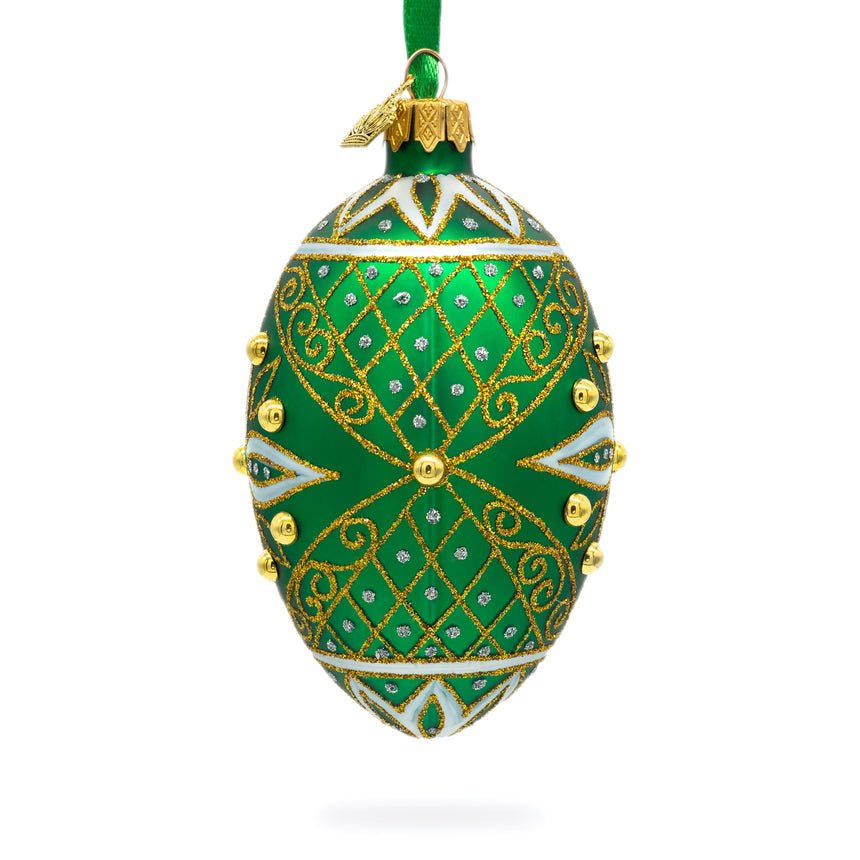 Buy Christmas Ornaments Glass Egg Royal Inspired by BestPysanky Online Gift Ship