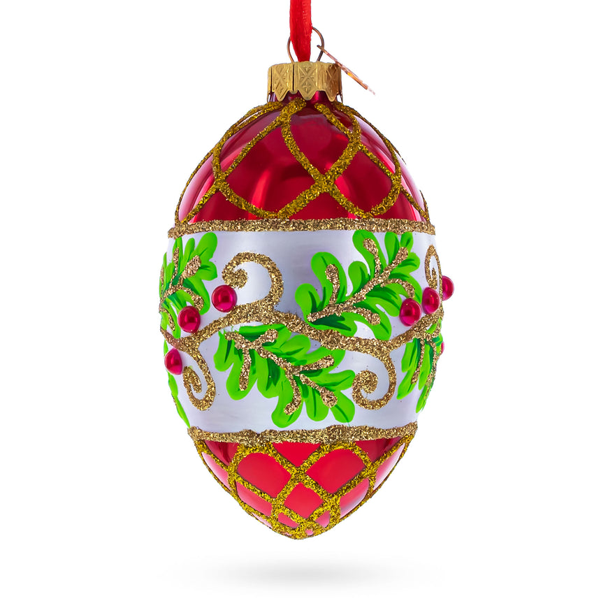 Buy Christmas Ornaments Glass Egg Royal Inspired by BestPysanky Online Gift Ship