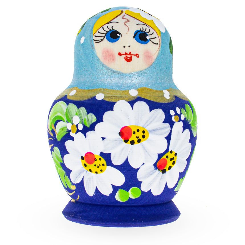 BestPysanky online gift shop sells stackable matryoshka stacking toy babushka Russian authentic for kids little Christmas nested matreshka wood hand painted collectible figurine figure statuette