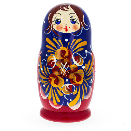 BestPysanky online gift shop sells stackable matryoshka stacking toy babushka Russian authentic for kids little Christmas nested matreshka wood hand painted collectible figurine figure statuette