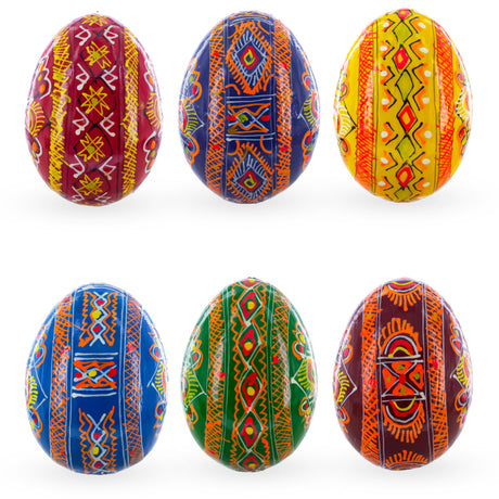 Buy Easter Eggs Wooden Set of 3+ by BestPysanky Online Gift Ship