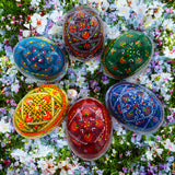 Buy Easter Eggs Wooden Set of 3+ by BestPysanky Online Gift Ship