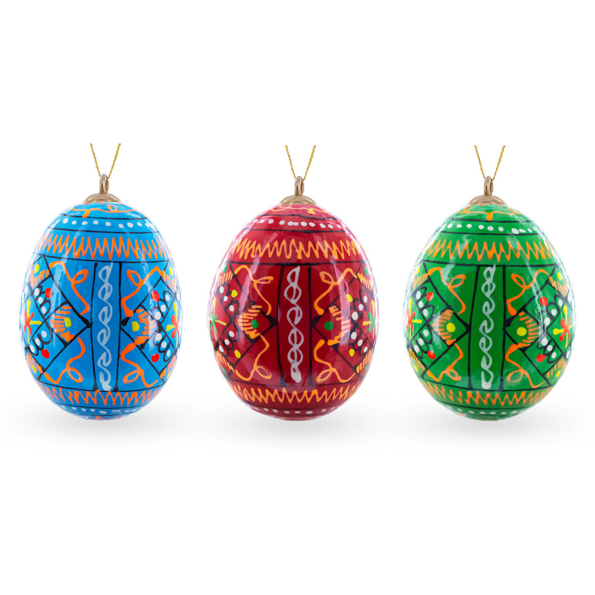 Buy Easter Eggs Ornaments Wooden Sets by BestPysanky Online Gift Ship