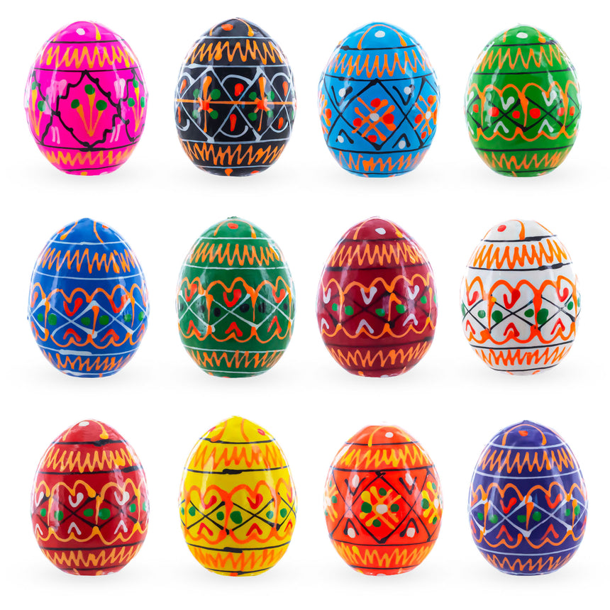 Buy Easter Eggs Wooden Set of 3+ by BestPysanky Online Gift Ship