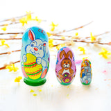 Buy Nesting Dolls Animals Bunnies by BestPysanky Online Gift Ship