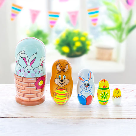 Buy Nesting Dolls Animals Bunnies by BestPysanky Online Gift Ship