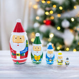 Buy Nesting Dolls Santa by BestPysanky Online Gift Ship