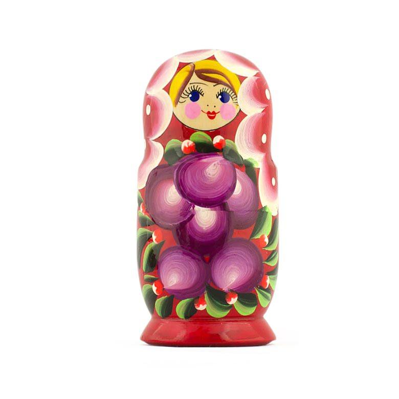 BestPysanky online gift shop sells stackable matryoshka stacking toy babushka Russian authentic for kids little Christmas nested matreshka wood hand painted collectible figurine figure statuette