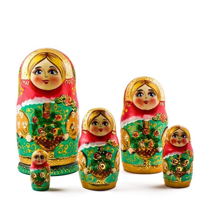 Buy Nesting Dolls Flowers by BestPysanky Online Gift Ship