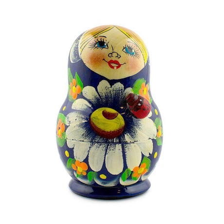 BestPysanky online gift shop sells stackable matryoshka stacking toy babushka Russian authentic for kids little Christmas nested matreshka wood hand painted collectible figurine figure statuette