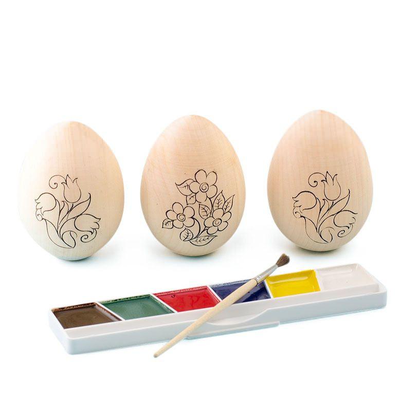 Buy Easter Eggs Wooden Unfinished by BestPysanky Online Gift Ship