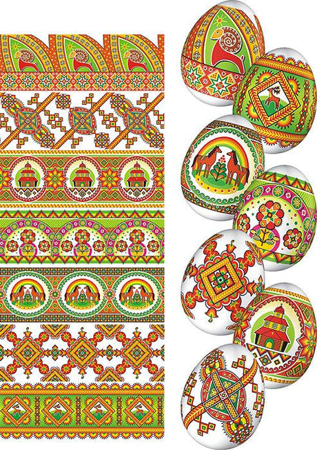 BestPysanky online gift shop sells Easter egg decorating supplies Ukrainian egg pysanky egg sleeves shrink wrap