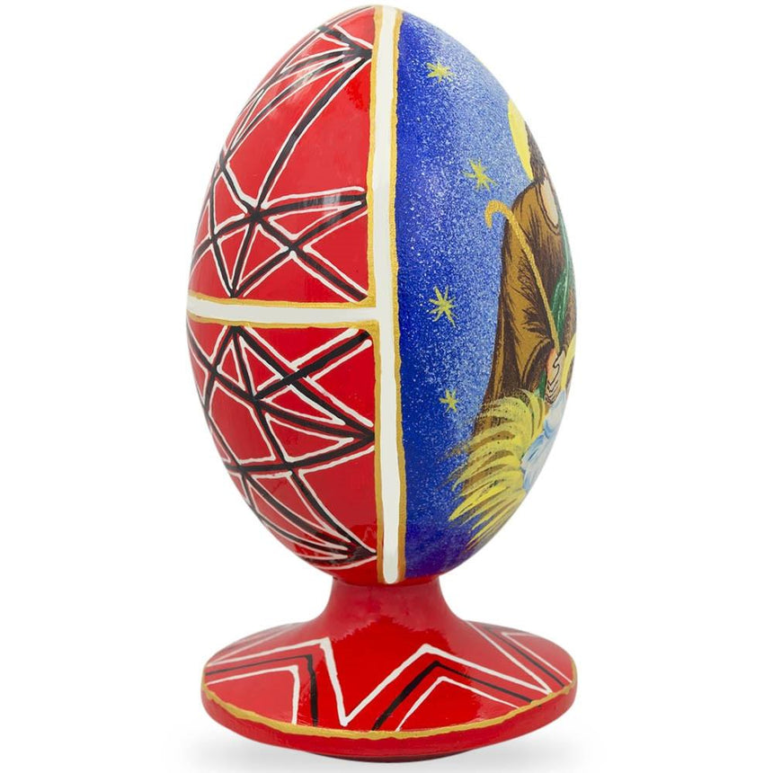 Buy Easter Eggs Wooden By Theme Religious by BestPysanky Online Gift Ship