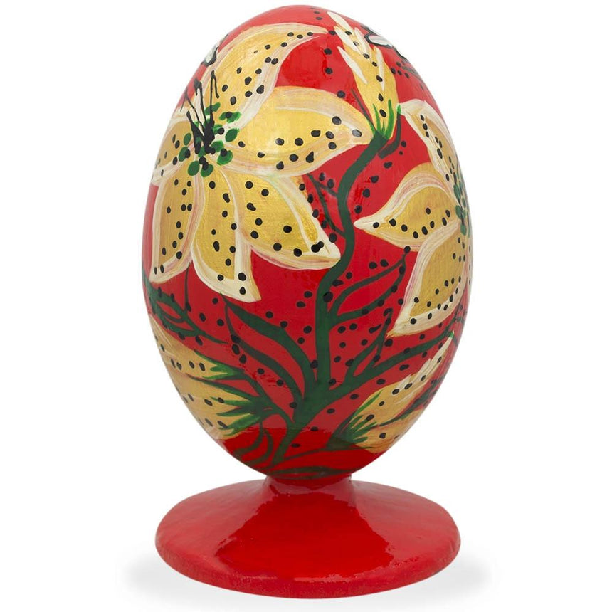 BestPysanky online gift shop sells Easter eggs, Easter decorations, Easter decoration for kids, home decor Wooden carved figurine hand painted Ukrainian Easter egg pysanky wood Russian